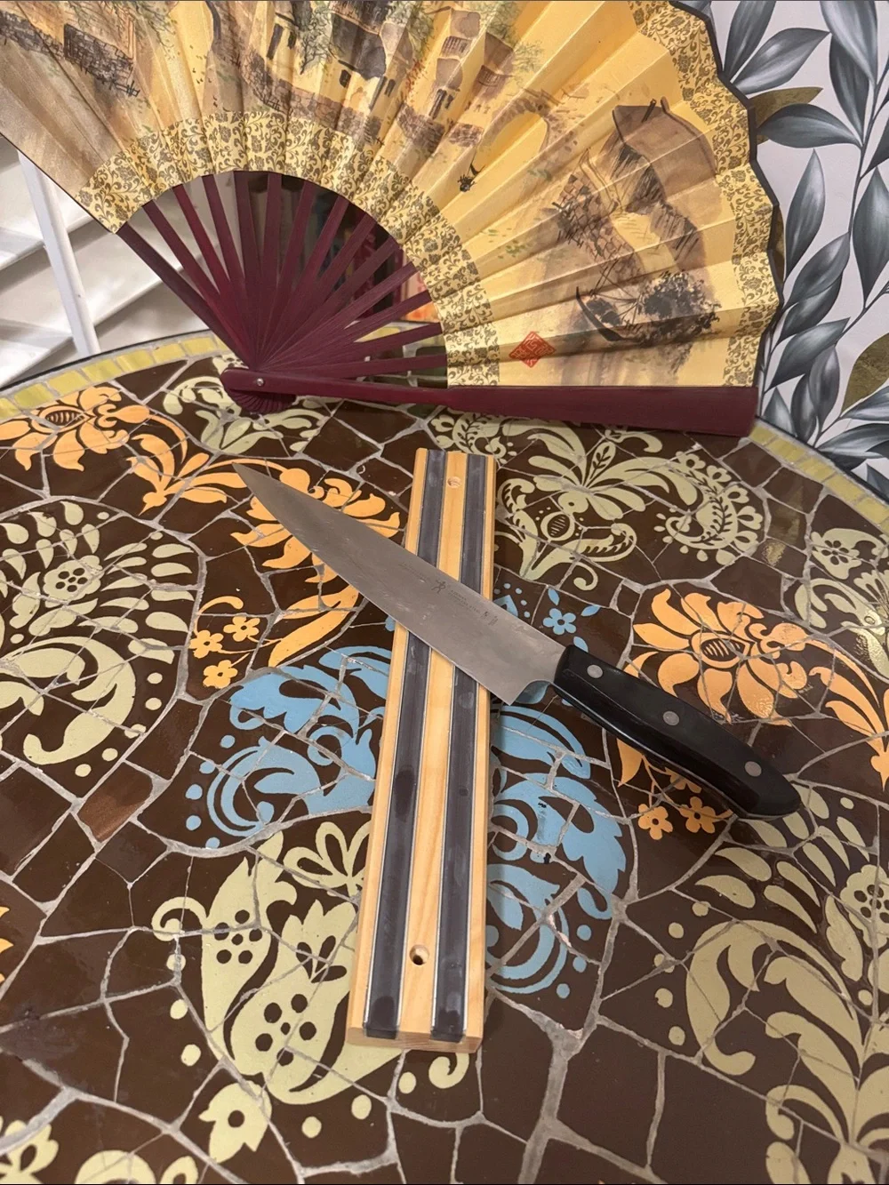 Magnetic Wall Mount Knife Holder